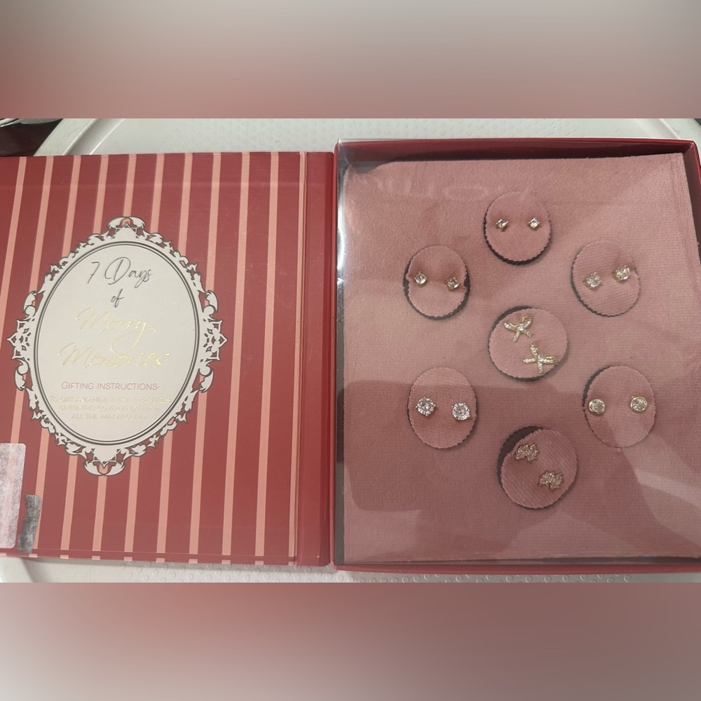 🆕7 Days of Merry Memories Earrings Set